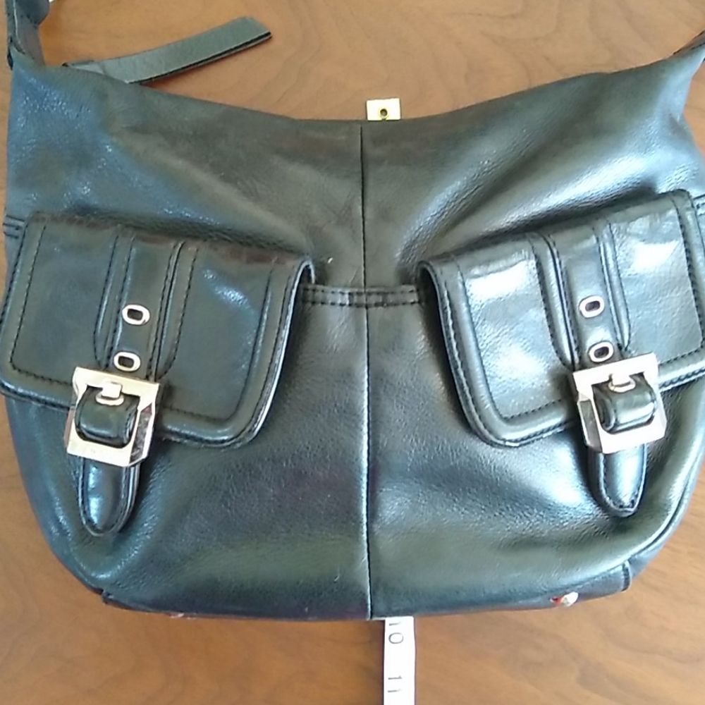 LEATHER HANDBAG - Picture 5 of 9